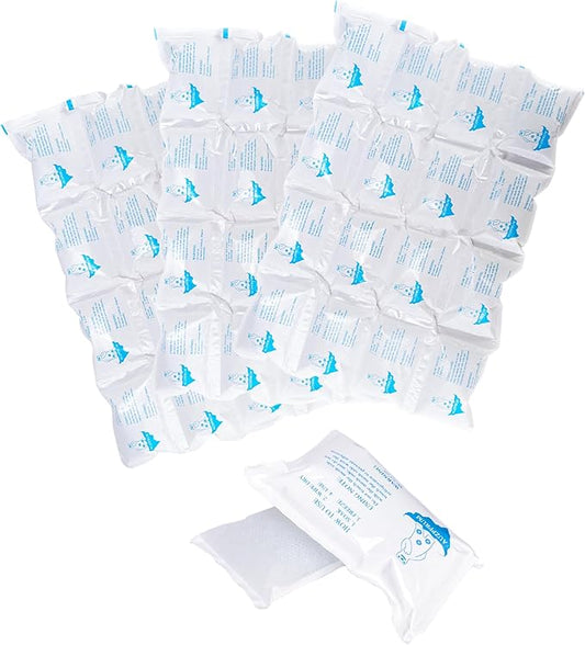 Dry Ice Packs for Shipping Frozen Food, Reusable Cold Ice Sheets for Coolers, Lunch Bag, Flexible Long-Lasting Ice Blanket Sheets for Shipping