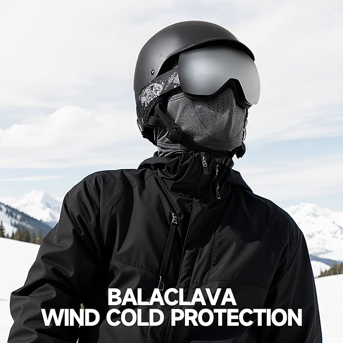 Balaclava Ski Mask Warm Full Face Cover Winter Full Face Mask for Skiing Snowboarding Outdoor Sports