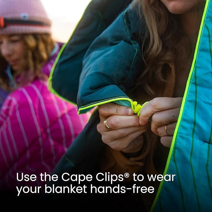 Rumpl Backcountry Puffy Blanket - Packing Comfort Into Uncomfortable Places, 100% Recycled Polyester Insulation, Lightweight, Packable, Water Resistant, 52" x 75", Redwood