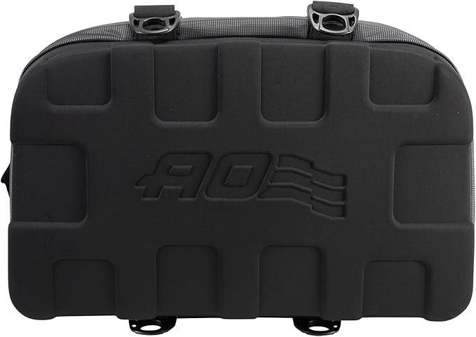 AO Coolers Stow N' Go Cooler, Low-Profile, Leakproof with High-Density Insulation, Holds Ice for 24 Hours, HD Carbon Black, 38 Pack