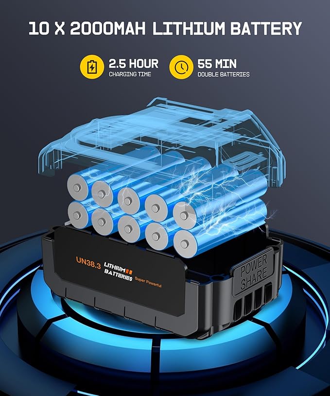 Car Vacuum Portable Cordless,High Power Suction & Blower, Wireless Handheld Vacuum Cleaner for Car, Home, Office, Pet(Warm Black)