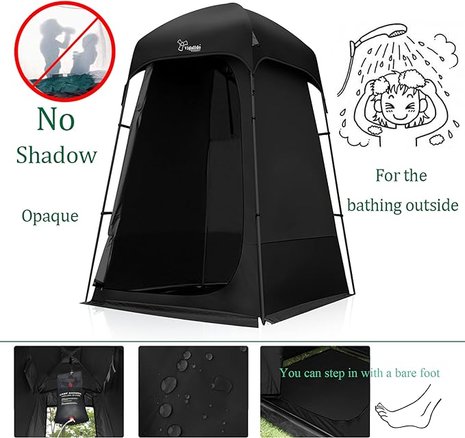 Outdoor Shower Tent Changing Room Privacy Portable Camping Shelters