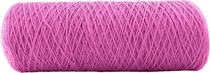 1mm x 1000 Feet Pink Jute Rope, Twine for Gardening Tomato Climbing Plant Tie Floristry Crafts Gift Wrapping Packing Decor
