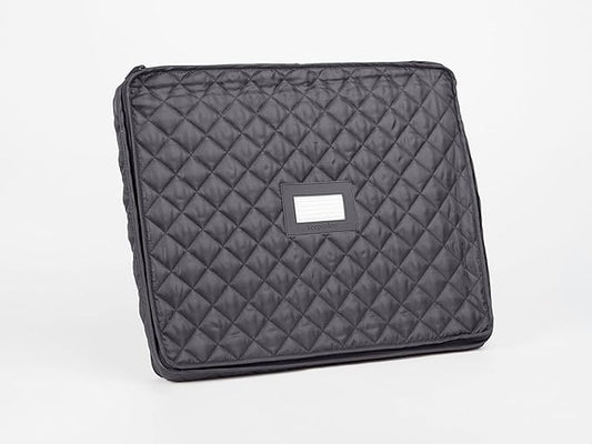 Covermates Keepsakes - Serveware Storage - Padded Protection - ID Window - Stain Resistant - Machine Washable - China Storage, Slate