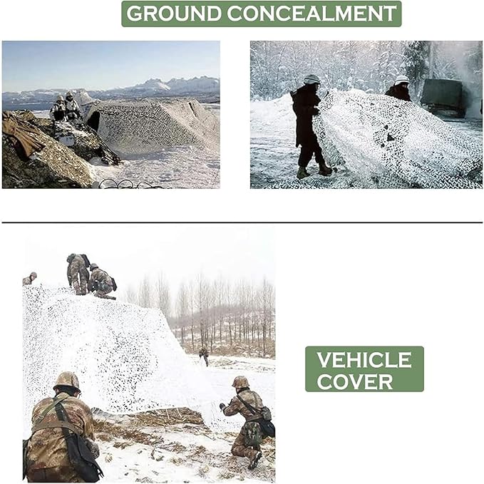 Camo Netting Camouflage Netting 20x20 10x20 10x10 Bulk Roll Burlap Camo Tarp Sunshade Net for Hunting Blind Dinosaur Birthday Jungle MilitaryTheme Party Decoration Camping Shooting