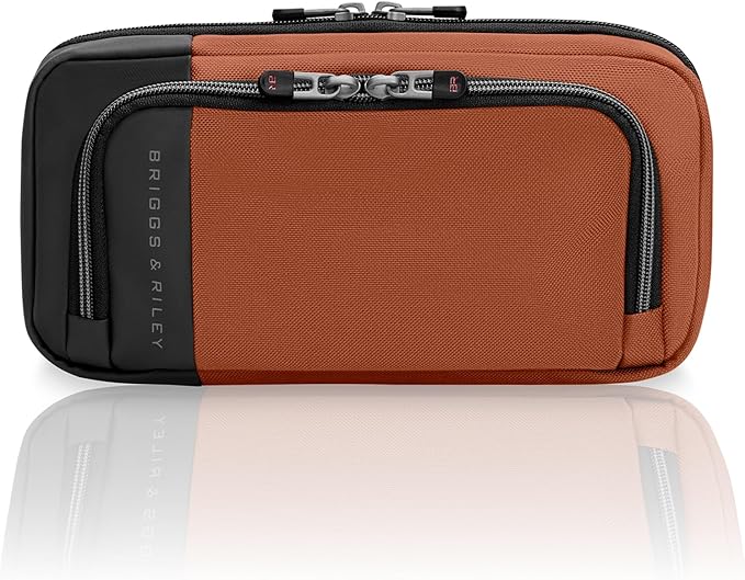 Briggs & Riley Toiletry Kit - Travel Bags for Women & Men, Organizer for Vacation, Dopp Kit for Bathroom Accessories, Makeup, & Skincare
