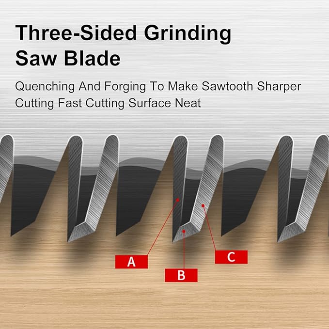 Small Hand Saw, 12in Wood Saw,Double-sided Teeth Wooden Handle Flat Saw Accurate Household Woodworking Flush Cutting Trim Tool for Garden, Pruning, Carpentry, Decoration Household Saws