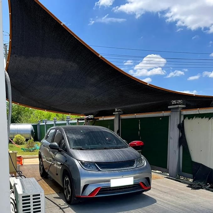 20x30FT Shade Cloth, 90% Shade Cover, Sturdy Sunblock Mesh Tarp with Grommets for Patio Plants Greenhouse Dog Kennel Porch Pergola Sun Protection Neting