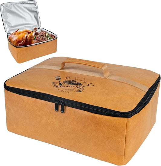 BBQ Blanket for Resting Meat,Reusable BBQ Resting Bag for Meat,Meat Brisket Resting Bag,Meat Blanket for Resting Large Barbecue Resting Blanket For Outdoor Smoker and Grilling