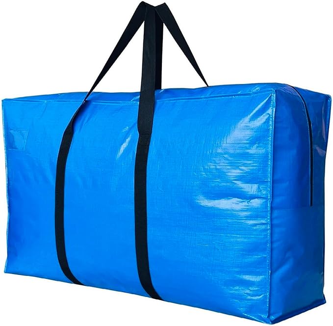 Extra Large Storage Duffle Bag for Travel, Black Oversized Giant Big Traveling Duffle Bag