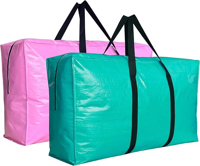 Extra Large Storage Bags, Jumbo Moving Tent Waterproof Storage Bags, Foldable Big XXL Duffle Bag for Travel, 42x23x13.5inch