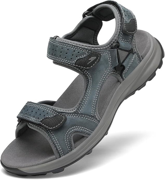 FLARUT Men's Sport Sandals Outdoor Hiking Sandal Open Toe Walking Sandals for Summer Beach Water Shoes