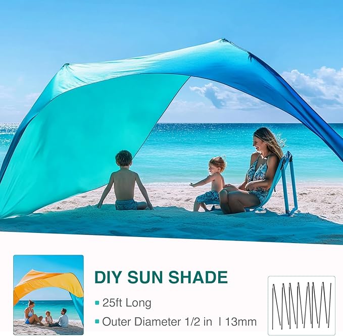 Aluminum Tent Poles Replacement, Black Pre-Assembled Tent Pole, 7001 T6 Heated Camping Tent Rod