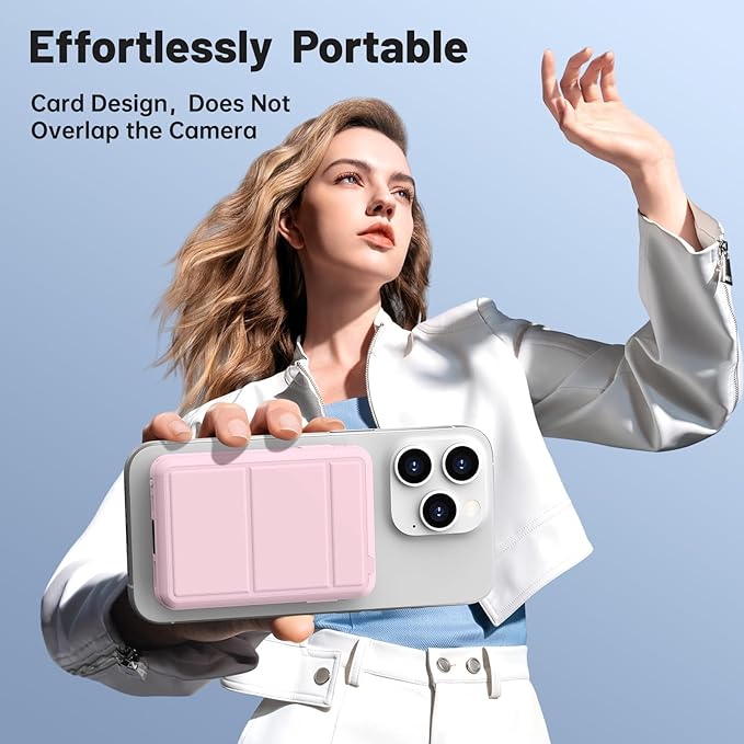 Azmuth for Magsafe Battery Pack, 10000mAh Magnetic Power Bank 22.5W PD Fast Charging with LED Display Wireless Portable Charger for Magsafe with Stand for iPhone 17/16/15/14/13/12/Pro/Pro Max