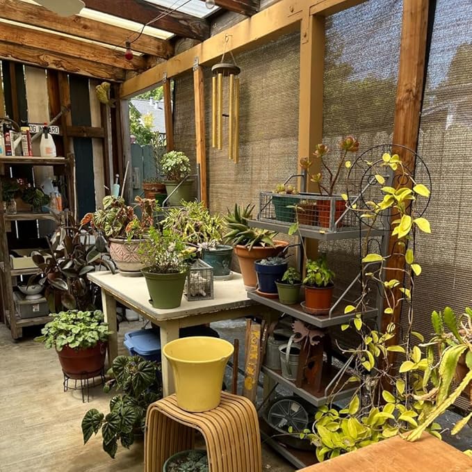 90% Sun Shade Cloth for Patio, 12x24 Ft Breathable Sunshade Fabric for Garden, UV Resisant & Privacy Protection Shade Screen for Pergola, Backyard, Deck, Pool, Balcony, Mocha