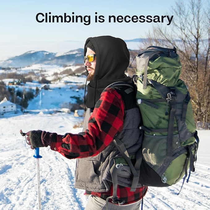 Joyoldelf Ski Mask for Men Women Balaclava Face Mask Full Winter Mask Breathable Sports Mask