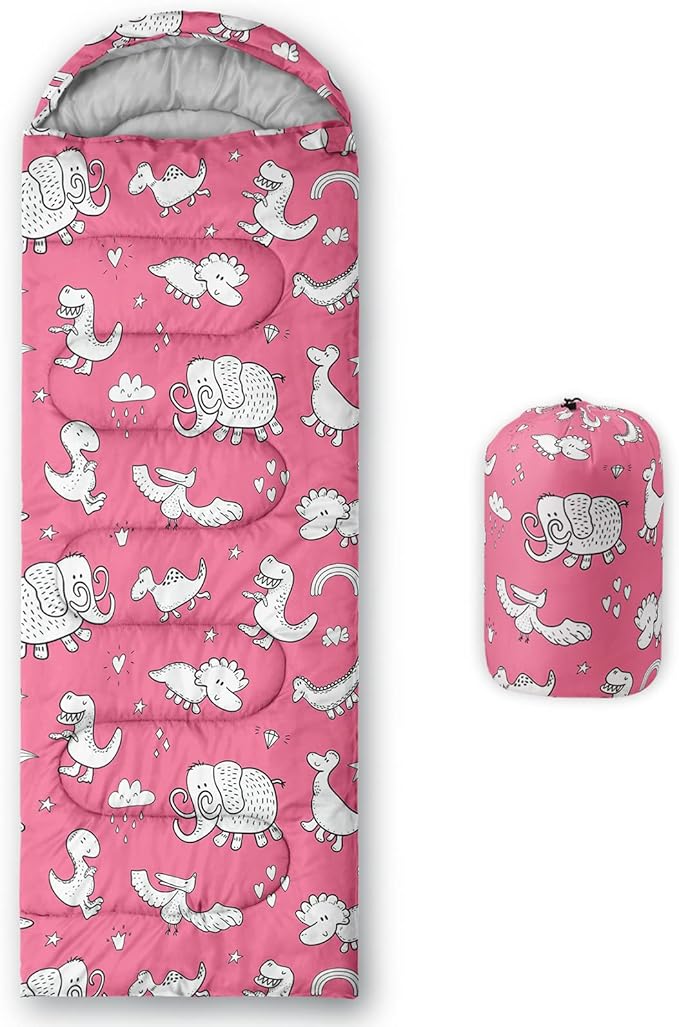 BSNTHO Camping Sleeping Bags,3 Season Warm & Cool Weather,Lightweight,Waterproof Sleeping Bags for Adults & Kids,Traveling,and Outdoors,Camping Gear Equipment