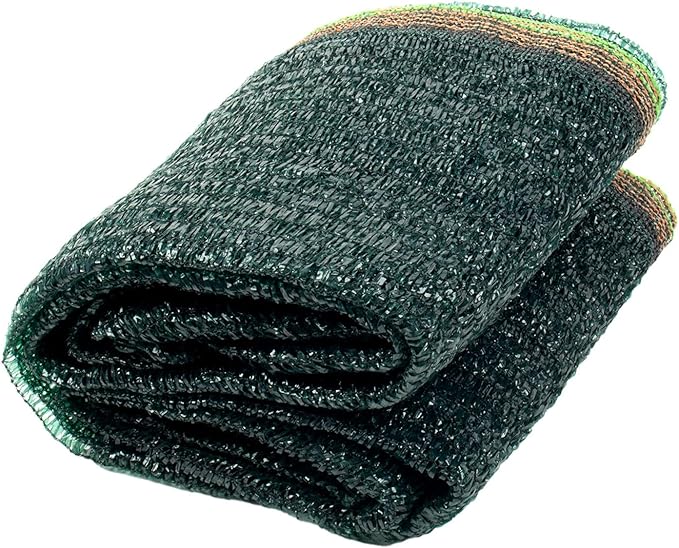 Cool Area 55% 10x12ft Sunblock Shade Cloth Cover Mesh UV Resistant Net for Garden Flower Plant Greenhouse, Green