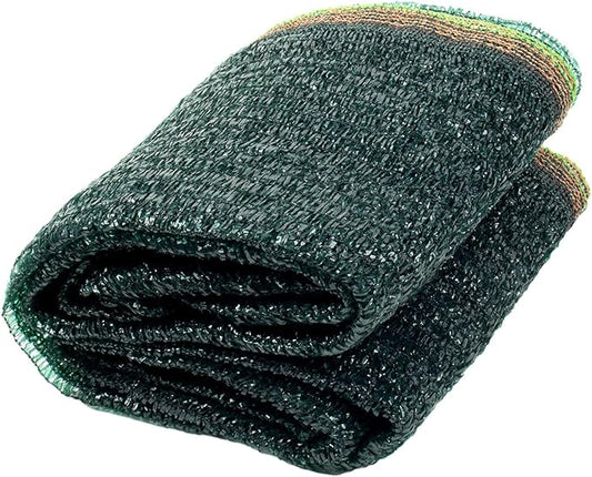 Cool Area 55% 6x8ft Sunblock Shade Cloth Cover Mesh UV Resistant Net for Garden Flower Plant Greenhouse, Green