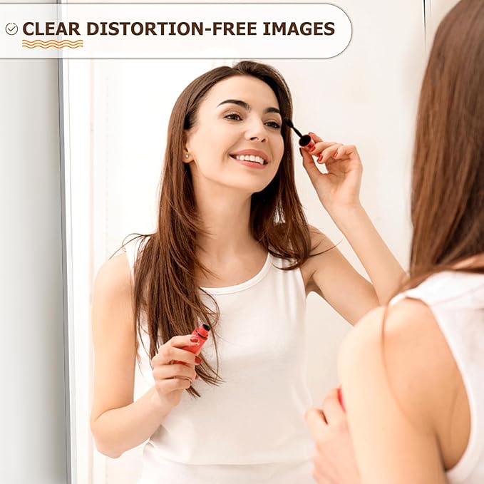 46"x76" Arched Full-Length Mirror, Oversized Floor Mirror with Stand, Freestanding or Wall-Mounted Full Body Mirror for Living Room, Bedroom, or Cloakroom, Silver