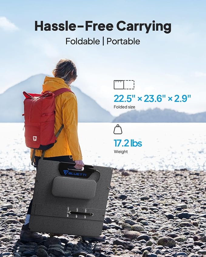 BLUETTI Elite 100 V2 Portable Power Station with 200W Solar Panel (ships separately), 1024Wh Solar Generator w/ 4 1800W AC Outlets, for Camping, Emergencies, Backup Power (2025 New)