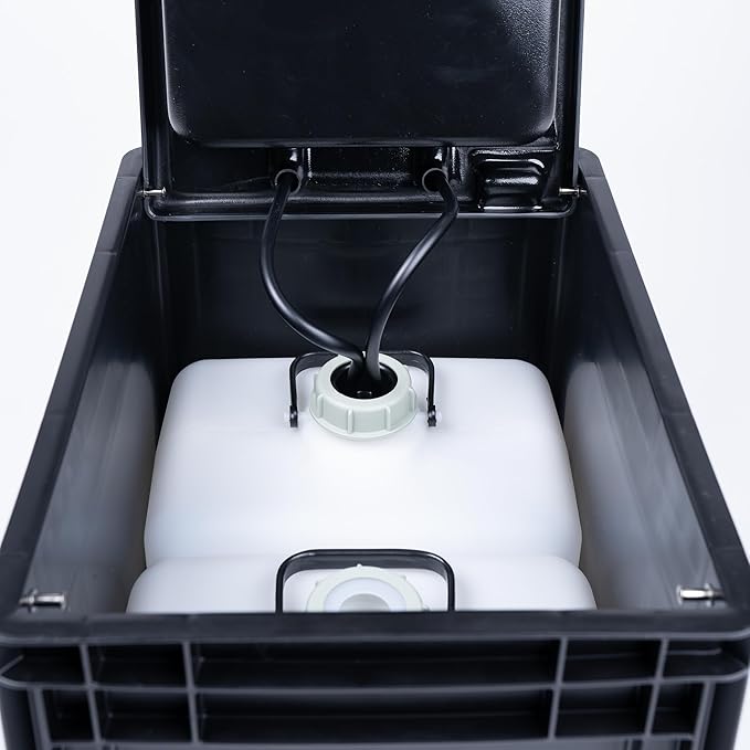 BOXIO - Portable Sink - Compact Mobile Sink for Camping, Garden, Outdoor Events, Worksite, RV, Indoor