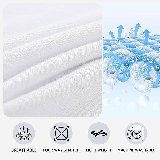 BAMBOO COOL Men's Underwear Briefs Fabric Covered Waistband Underwear Breathable Briefs with 3D Pouch Tagless Panties for Men