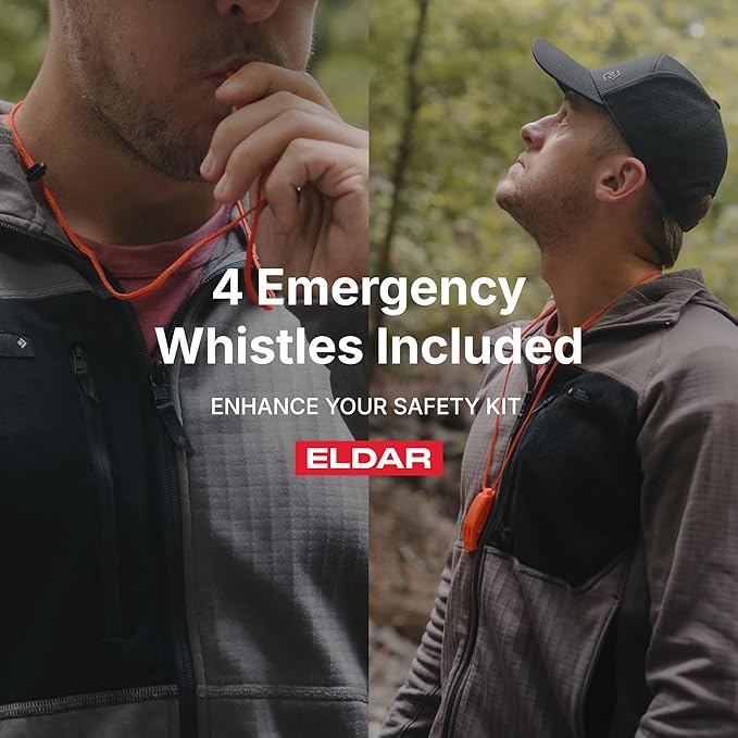 ELDAR 4-Pack Fire Blanket - X-Large Fiberglass Fireblanket for Kitchen, Home Emergency