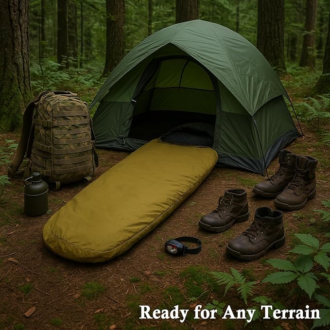 Bivy Cover Sack for Military Army Modular Sleeping System, Waterproof Outer Shell for Sleeping Bag, Minimalist Stealth Shelter