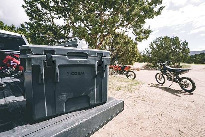 Cobalt 25 Quart Roto-Molded Super Ice Cooler | Large Ice Chest Holds Ice Up to 3 Days |