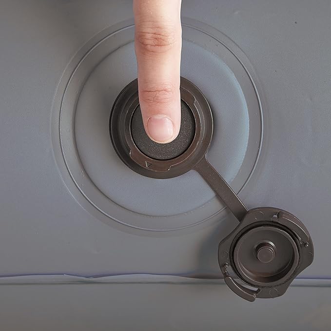 Nautica Home Express Sleep Air Mattress Inflatable Bed for Guests, Travel and Camping: Support Comfort System with Puncture Resistance Vinyl, Twin