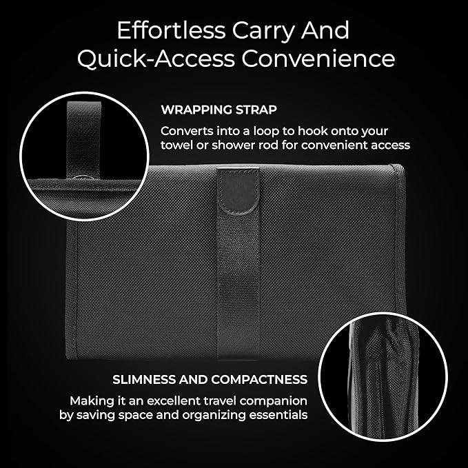 Briggs & Riley Toiletry Kit - Travel Bags for Women & Men, Organizer for Vacation, Dopp Kit for Bathroom Accessories, Makeup, & Skincare