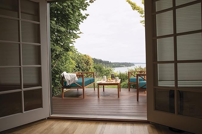 Classic Accessories Ravenna Water-Resistant 25 x 25 x 5 Inch Square Patio Seat Cushion Slip Cover & Foam, Mallard Green, Lounge Chair Cushion