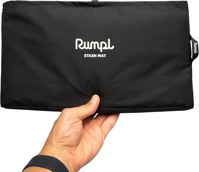 Rumpl Everywhere Mat, Waterproof Picnic Blanket and Ground Mat for Camping, Hiking, and Picnicking, 52x75 Inches, Ocean Fade