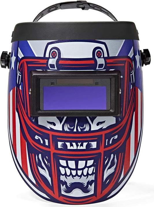 Auto Darkening Welding Helmet - Lightweight, Shade #3/11, with Bag (Touchdown)