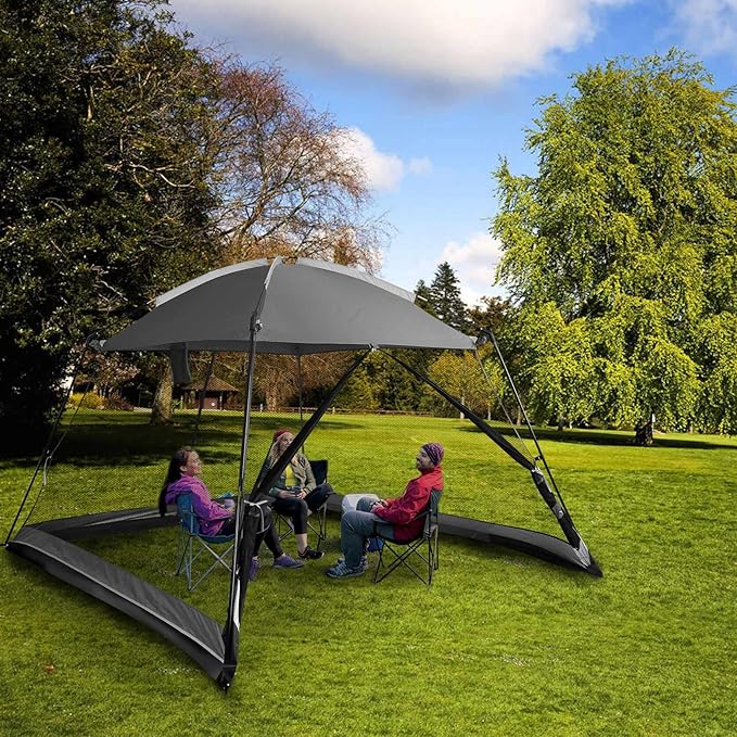 Screen House Camping Canopy Tent Sun Shade Gazebo Shelter Perfect for Outdoor Activities
