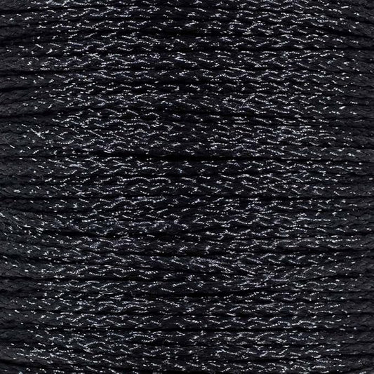 Hollow Braid Polypropylene Rope (3/16 Inch, 500 Feet, Black) - Barrier Rope - Trail Marking, Crowd Control, Golf Courses
