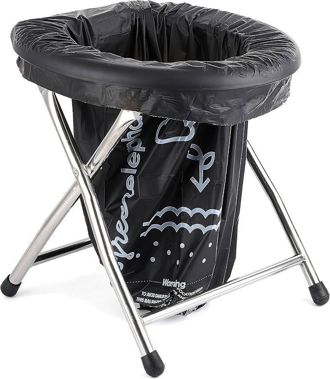 Green Elephant Portable Toilet Bags - Camping Toilet Bags (15 Count (Pack of 2)