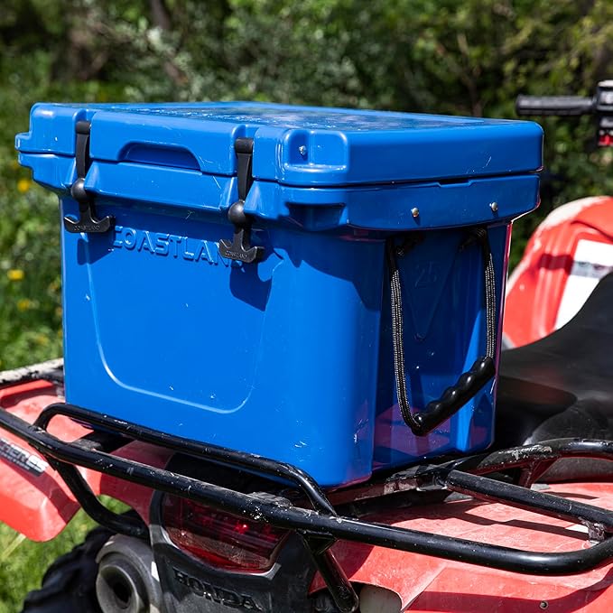 Coastland Delta Series Rotomolded Coolers, Premium Everyday Use Insulated Cooler, Ideal Portable Ice Chest Available in Multiple Capacities & Colors