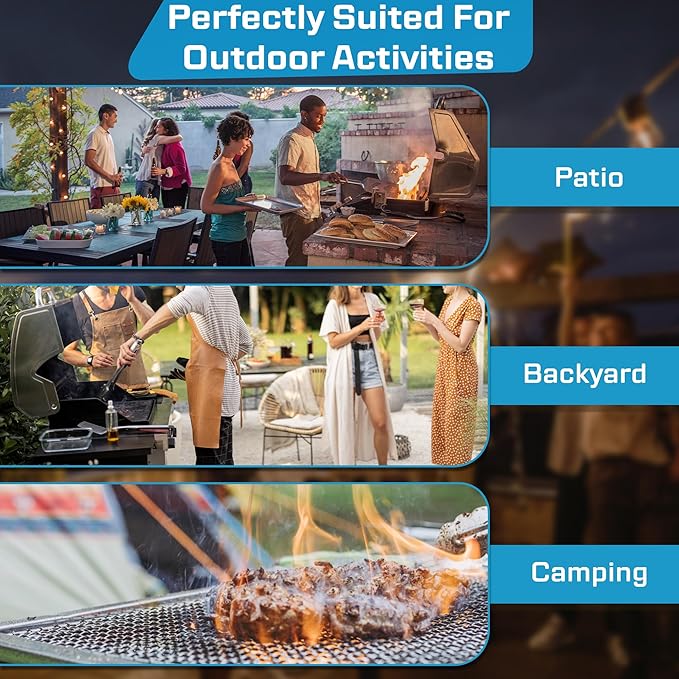 Outdoor Propane Deep Fryer and Griddle Combo, Portable 2-in-1 Cooking Station with Double Burner Propane Stove and Wheels, Ideal for Outdoor BBQ, Camping, and Tailgating