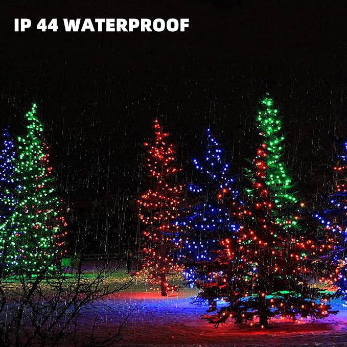 Dazzle Bright St. Patrick's Day String Lights, 100 LED 33FT Waterproof Connectable String Lights, 120V UL Certified Christmas Decorations for Garden Yard Indoor Outdoor (Green)