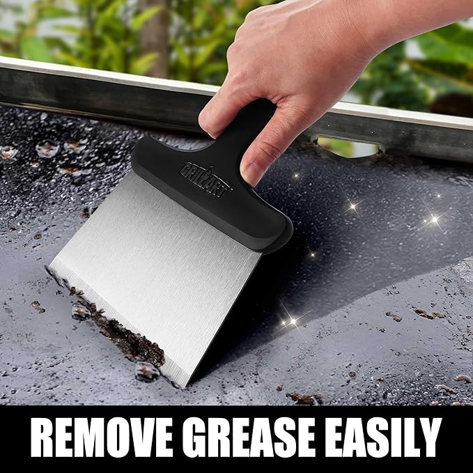 GRILLART Grill Scraper Griddle Cleaning Kit for Blackstone, Flat Top Grill Cleaning Kit (Griddle Scraper Only)