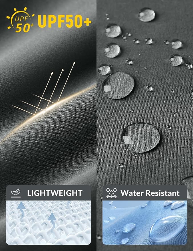 baleaf Plus Size Pants for Women Hiking Cargo Water Resistant UPF 50+ Cargo Joggers Zipper Pockets