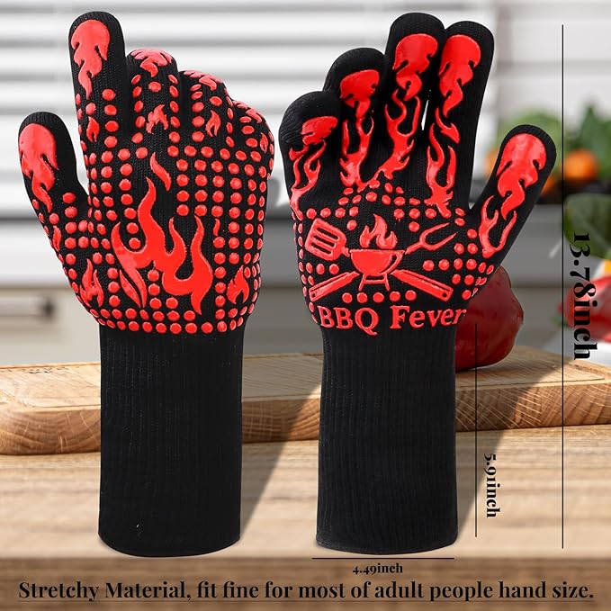 BBQ Blanket for Resting Meat-BBQ Accessories for Grilling Kit-Resting Bag for Smoked Meat-Grill Mats for Outdoor Grill Cooking Utensils Set Grilling Gifts for Men (4 Pack)