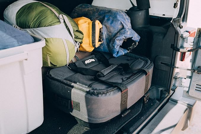 AO Coolers Stow N' Go Cooler, Low-Profile, Leakproof with High-Density Insulation, Holds Ice for 24 Hours, Carbon Silver, 38 Pack