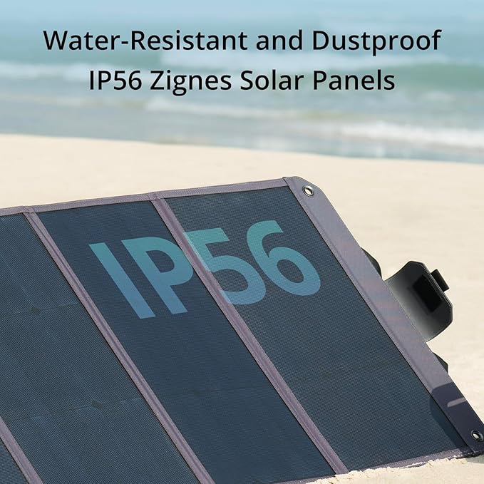 DJI Power 1000 Portable Power Station, 1024Wh Solar Generator with 1x 100W Solar Panel, 4000-Cycle-Life LFP(LiFePO4) Cell, 70-Minute Fast Charging, 2200W Stable Output,Solar Generator for Home Backup