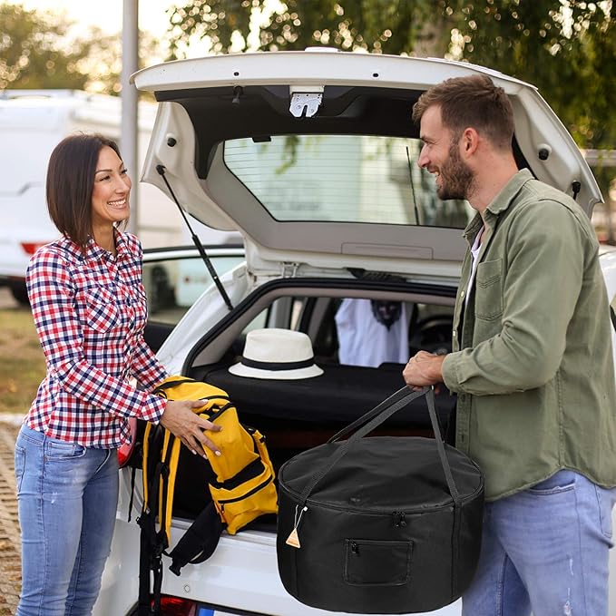 Carrying Bag for Outland Firebowl 863 Outdoor Portable Propane Fire Pit Carrying Bag for Firebowl 864 Water-Resistant 21 Inch Gas Fire Pit Carry Bag for Outland Fire Bowl