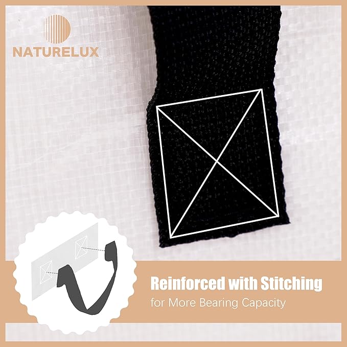 Heavy Duty Moving Bags with Backpack Straps and Strong Handles, Alternative to Moving Boxes and Storage Totes for Dorm Room Essentials, 6 Pack, Clear