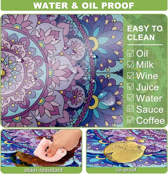 Fitted Picnic Table Cover with Bench Covers Set, Waterproof Lightweight Rectangle 72in Folding Table Cloths Canopy Shade Slipcover Cool Unique Fun Camping Gift for Camper Women Men Family Rv Owners