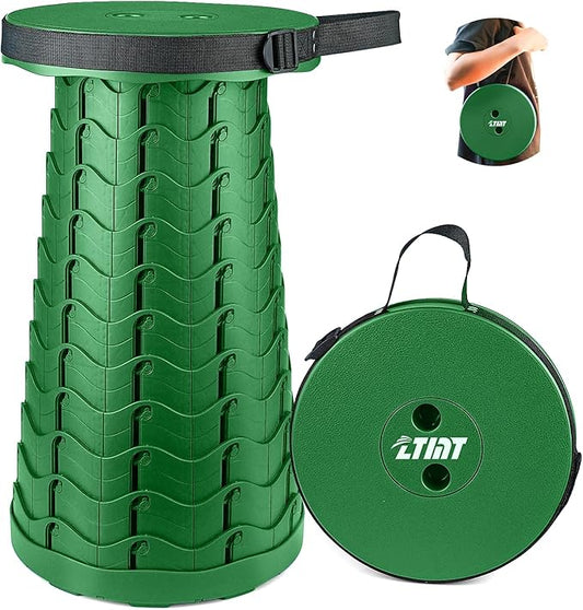 FoldingStool Colorful Stool Body Portable Collapsible Stool Seat Max Load Capacity 397lbs, Telescopic Folding Stools Retractable Stools for Adult Camping Hiking Travel Outdoor BBQ